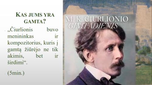 Ciurlioniui-gamta